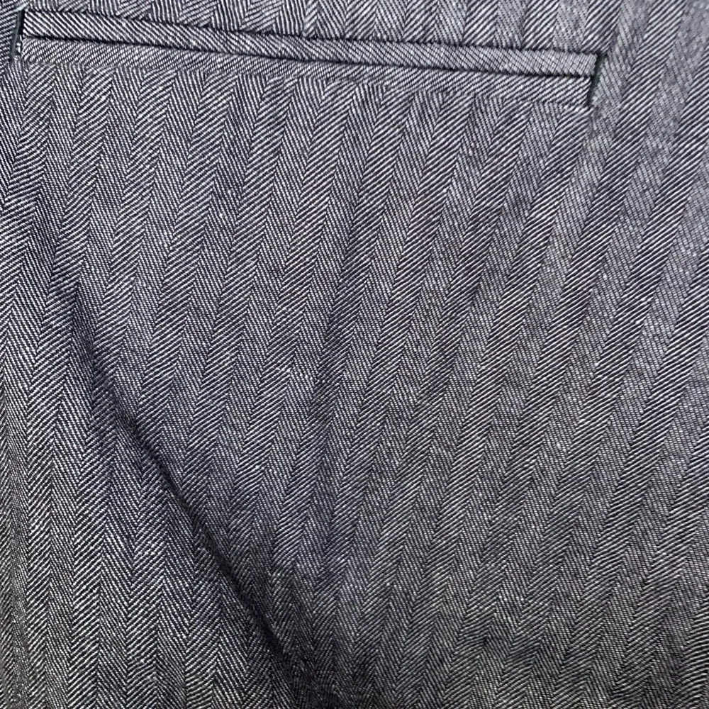 GAP Women's Gray Trousers with Pinstripe- Size 10 - Picture 9 of 13